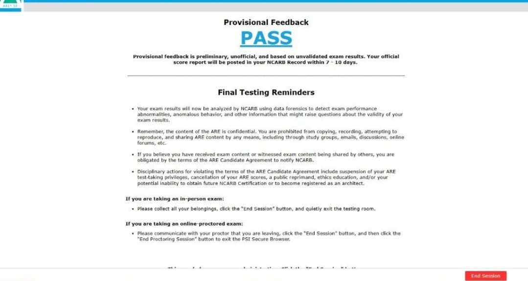 NCARB - Architect Registration Examination (ARE) Certification Support
